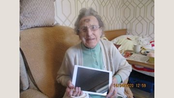 Whittlesey care home Residents enjoy keeping in touch with loved ones